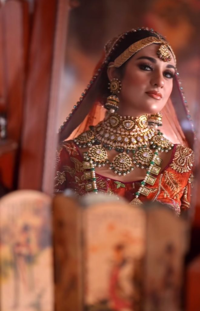 Sarah Khan Radiates Charm in Her Latest Bridal Photoshoot