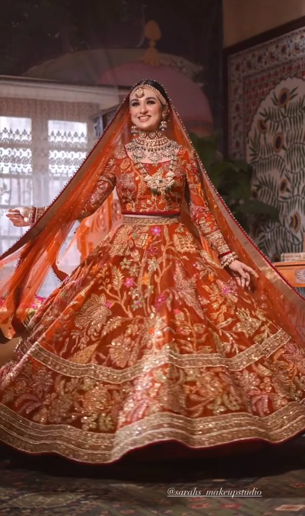 Sarah Khan Radiates Charm in Her Latest Bridal Photoshoot