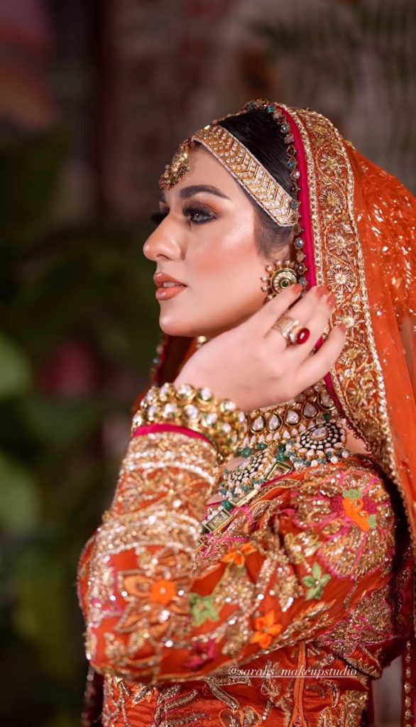 Sarah Khan Radiates Charm in Her Latest Bridal Photoshoot