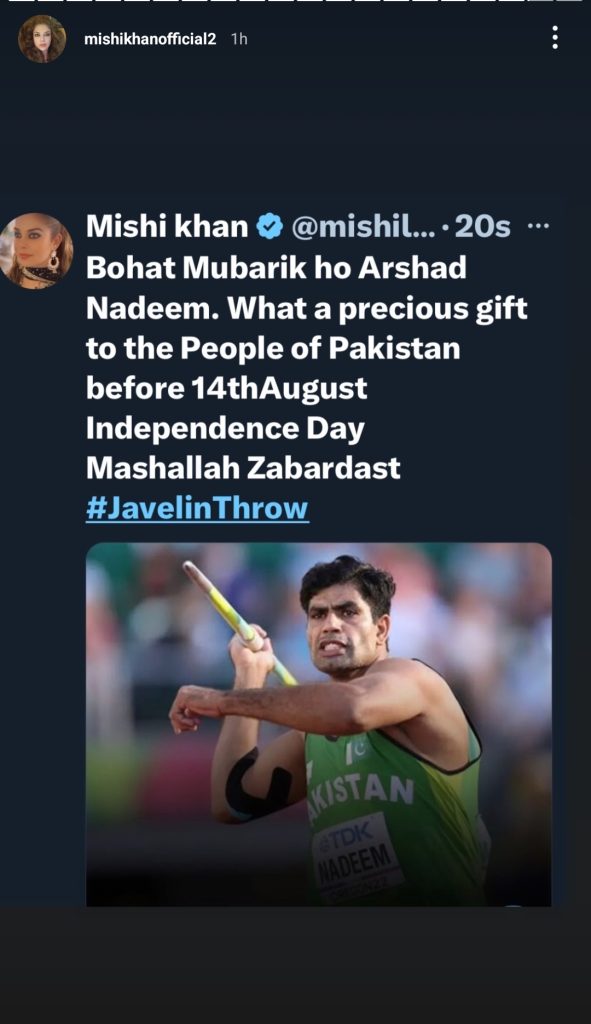 Pakistan's Arshad Nadeem Wins Gold Medal in Javelin Throw