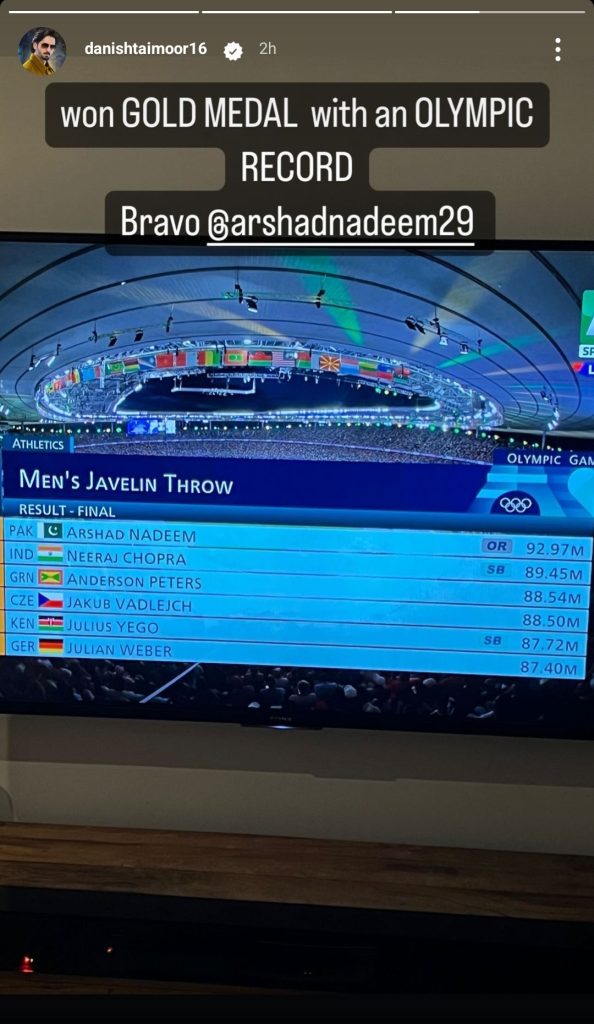 Pakistan's Arshad Nadeem Wins Gold Medal in Javelin Throw