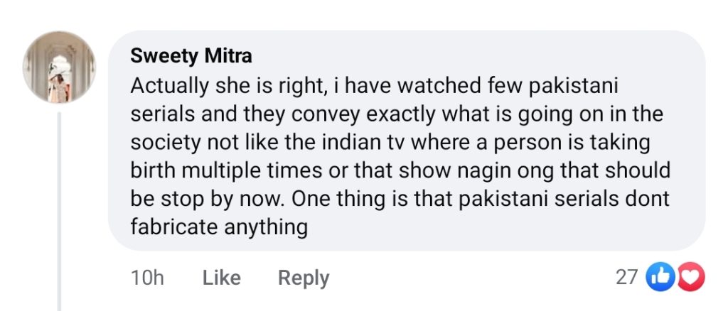 Indian Actress & Director Seema Pahwa Praises Pakistani Dramas