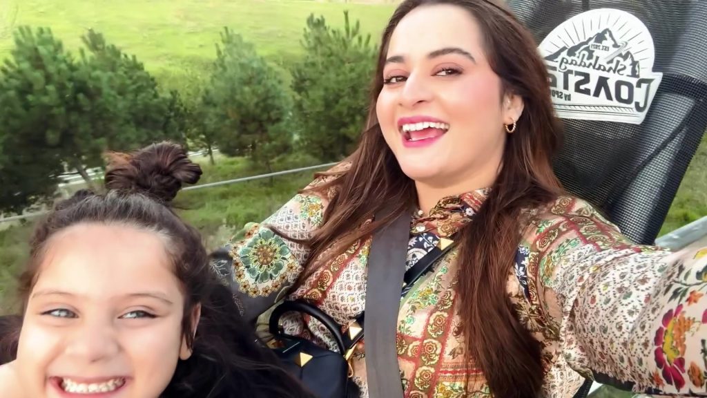 Aiman Khan & Muneeb Butt Celebrate Amal's Birthday In Baku