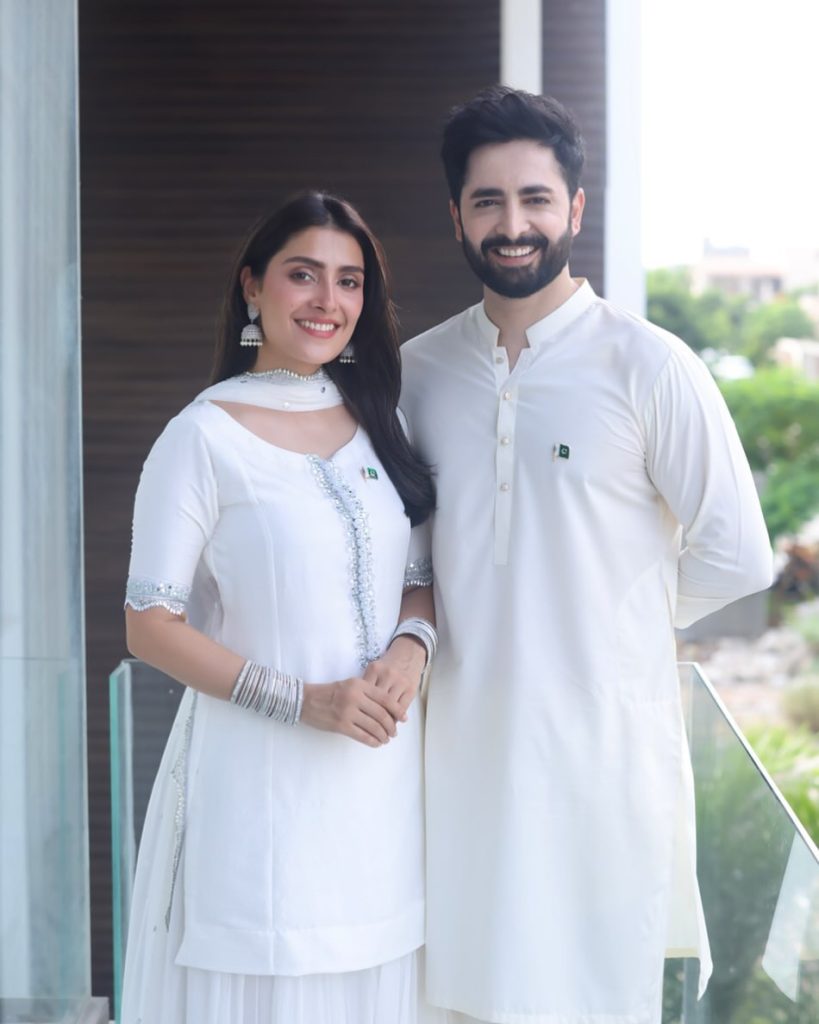 Ayeza Khan's Beautiful Independence Day With Family