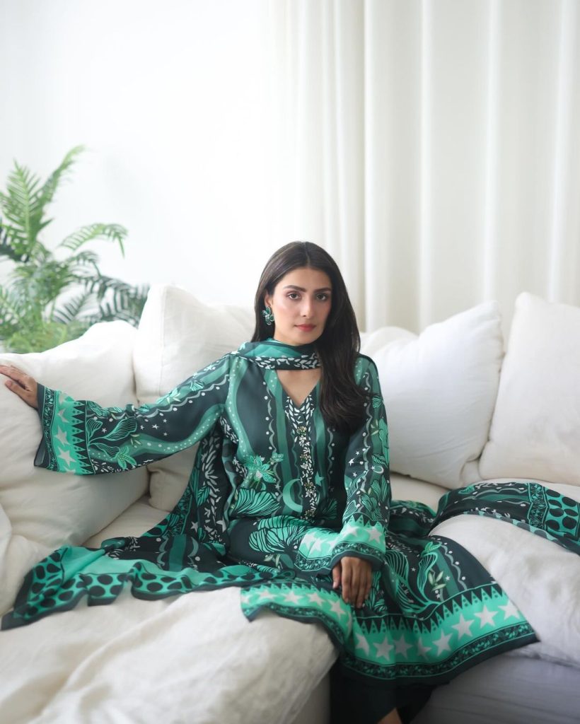 Ayeza Khan's Beautiful Independence Day With Family