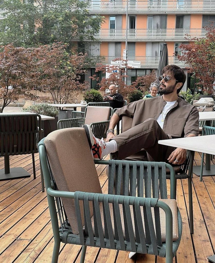 Fahad Mustafa's New Vacation Pictures with Family from Switzerland