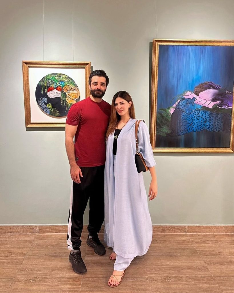 Hamza Ali Abbasi & Naimal Khawar Khan's Gorgeous Family Clicks