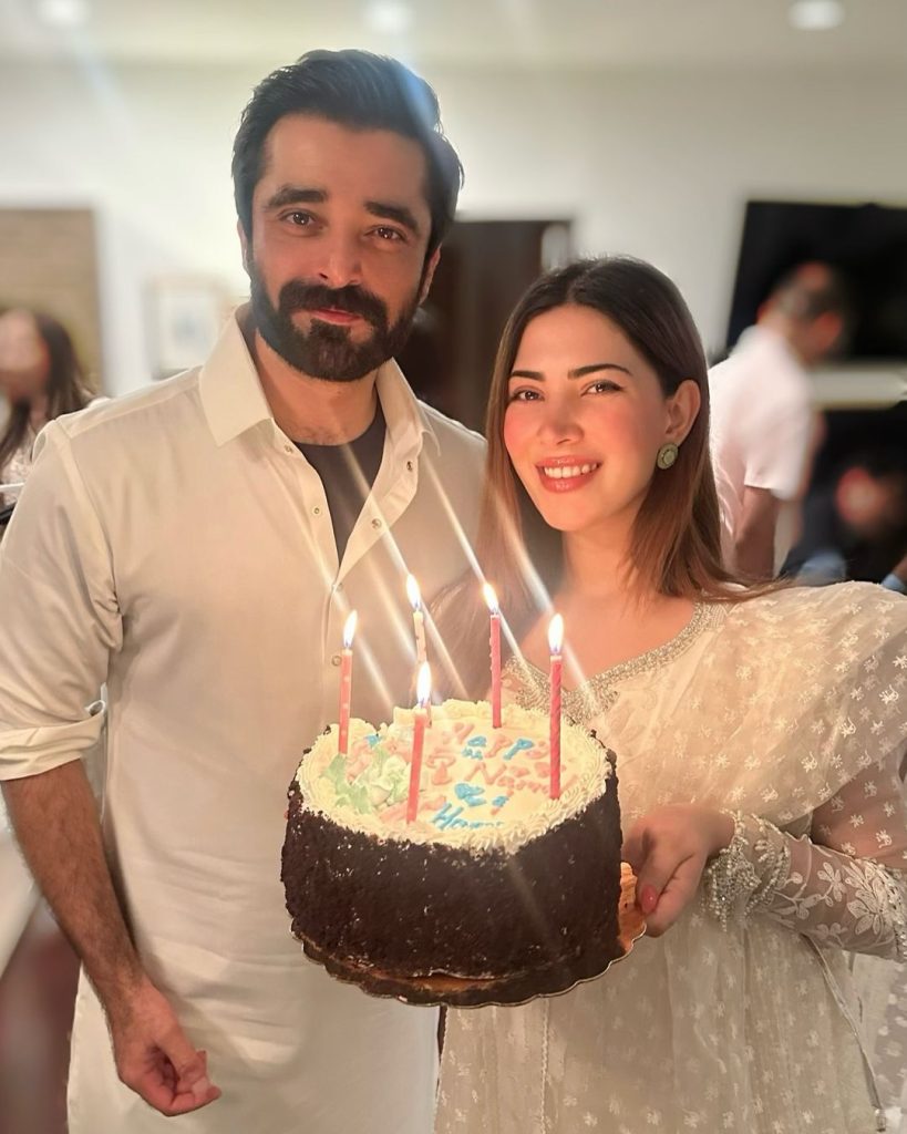 Hamza Ali Abbasi & Naimal Khawar Celebrate 5th Wedding Anniversary