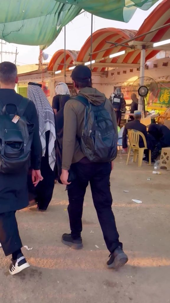 Imran Abbas Shares Heart-Warming Moments From Arbaeen Walk