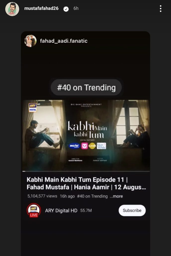 Kabhi Main Kabhi Tum Trends In Pakistan & India