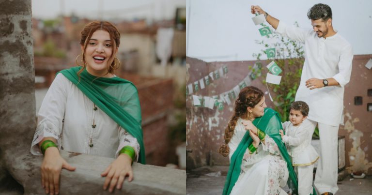 Kanwal Aftab Celebrates Independence Day 2024 With Family