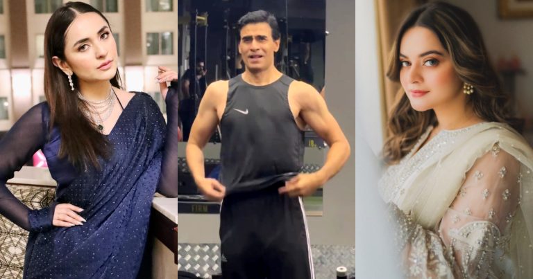 Yumna Zaidi & Minal Khan Impressed With Farhan Ally Agha’s Fitness
