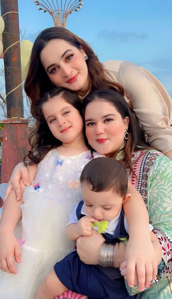 Aiman Khan & Muneeb Butt Daughter Miral's First Birthday Celebration