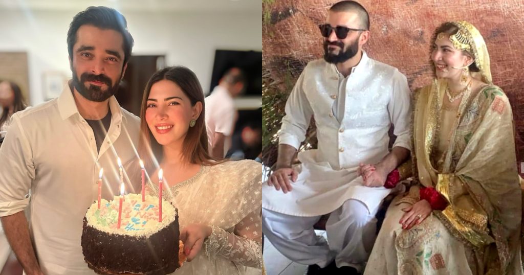 Hamza Ali Abbasi & Naimal Khawar Celebrate 5th Wedding Anniversary