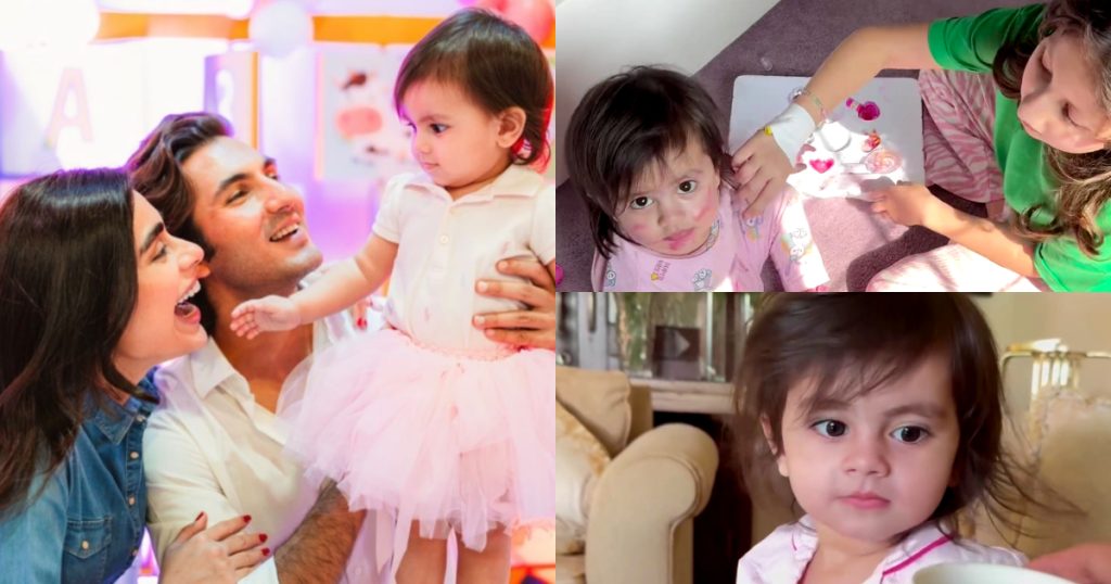 Shahroz Sabzwari & Sadaf Kanwal's Sweet Birthday Wish For Baby Zahra