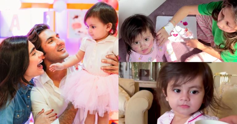 Shahroz Sabzwari & Sadaf Kanwal’s Sweet Birthday Wish For Baby Zahra