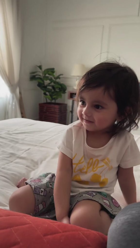 Shahroz Sabzwari & Sadaf Kanwal's Sweet Birthday Wish For Baby Zahra