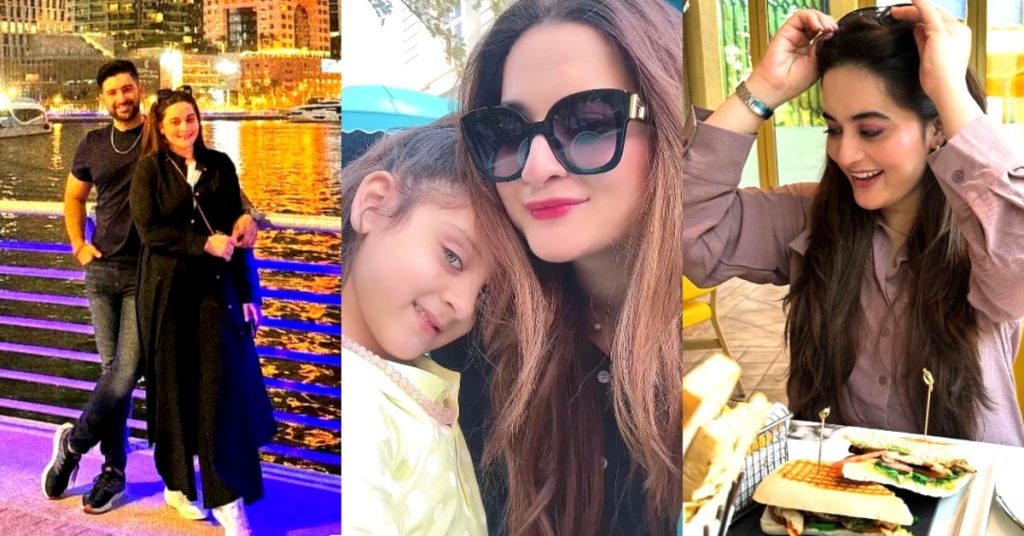 Aiman Khan & Muneeb Butt's New Pictures From Dubai & Baku