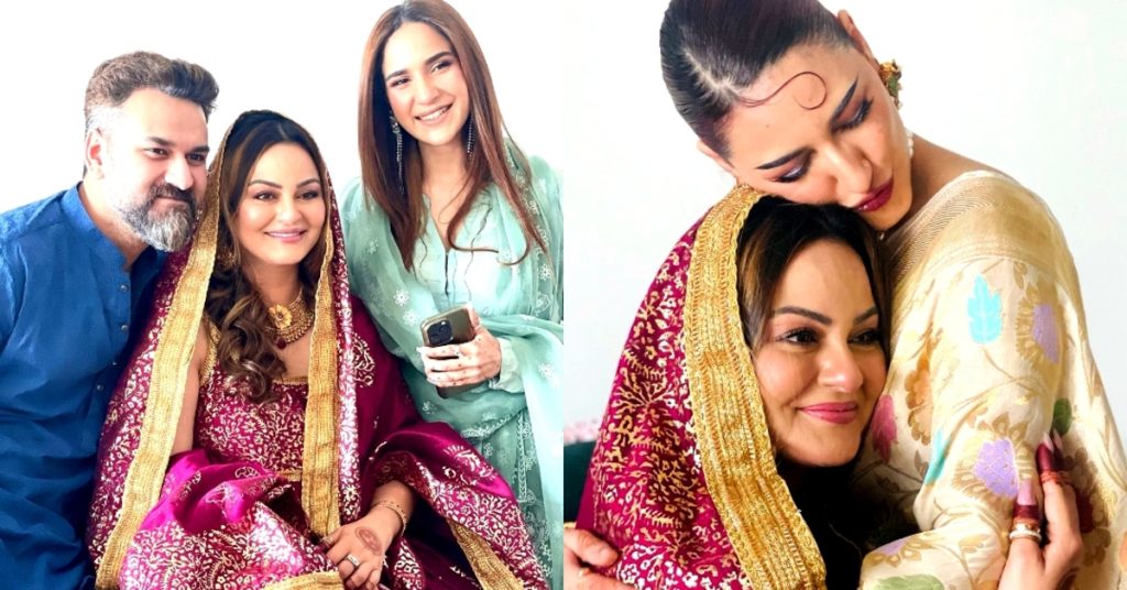 Juvaria Abbasi Shares Pictures from Nikah Day