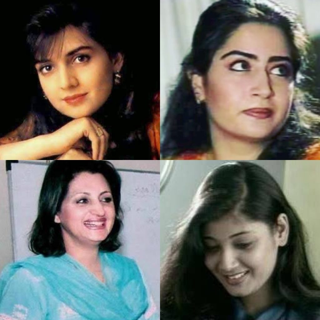 Famous Pakistani Actresses Then Vs Now