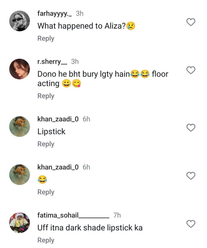 Ishq Beparwah - Affan Waheed's Makeup & Alizeh Shah's Performance Criticized