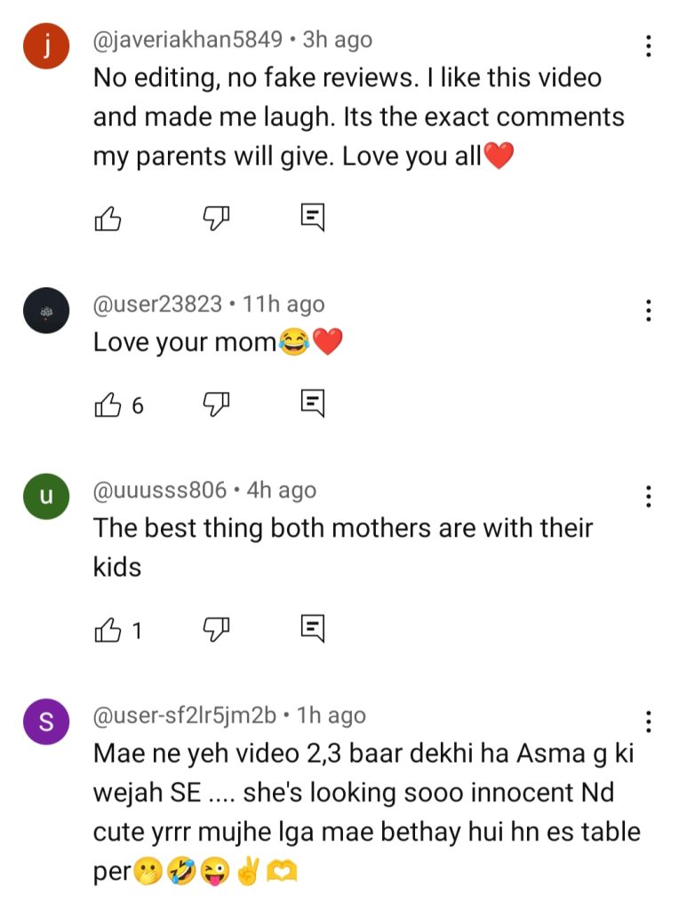 Zara Noor Abbas & Asad Siddiqui's Mothers Hilarious Reaction To Korean BBQ