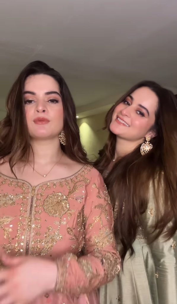 Aiman Khan & Minal Khan Share Easy Make Up Tutorial