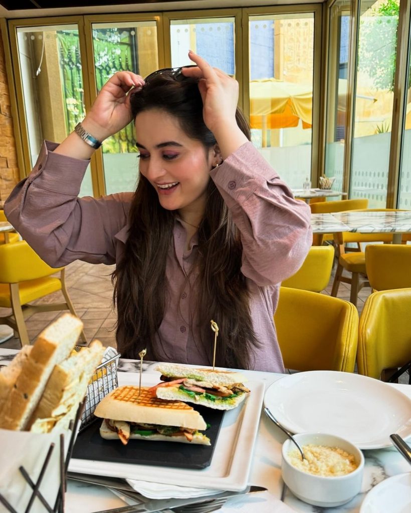 Aiman Khan & Muneeb Butt's New Pictures From Dubai & Baku