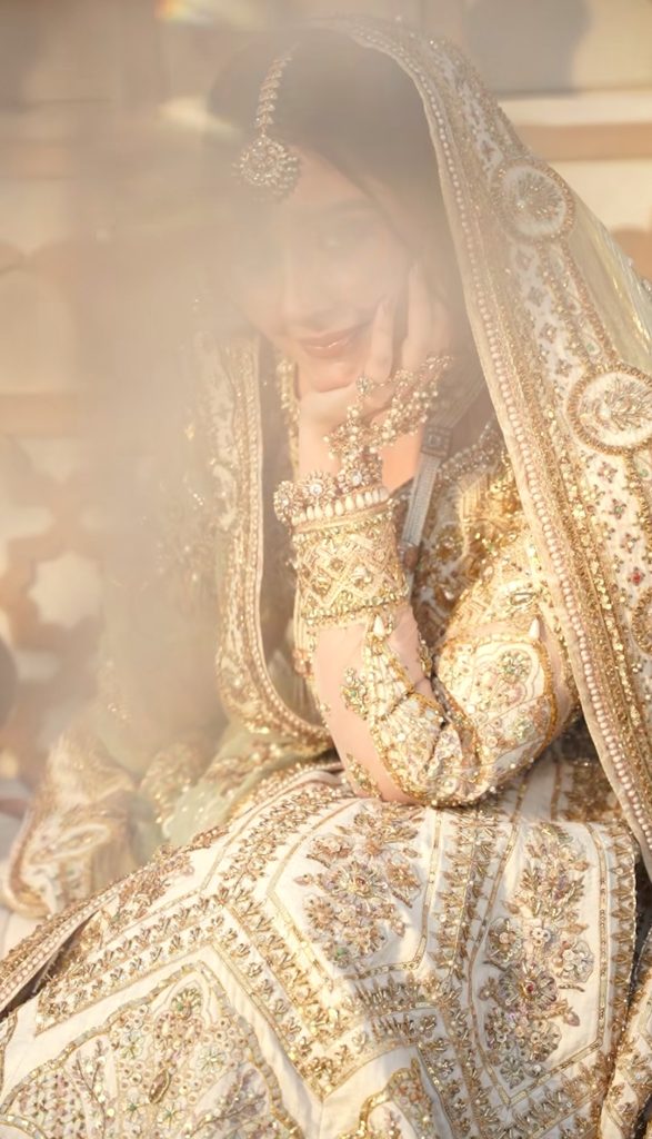 Durefishan Saleem Radiates Elegance in Stunning Bridal Video Shoot