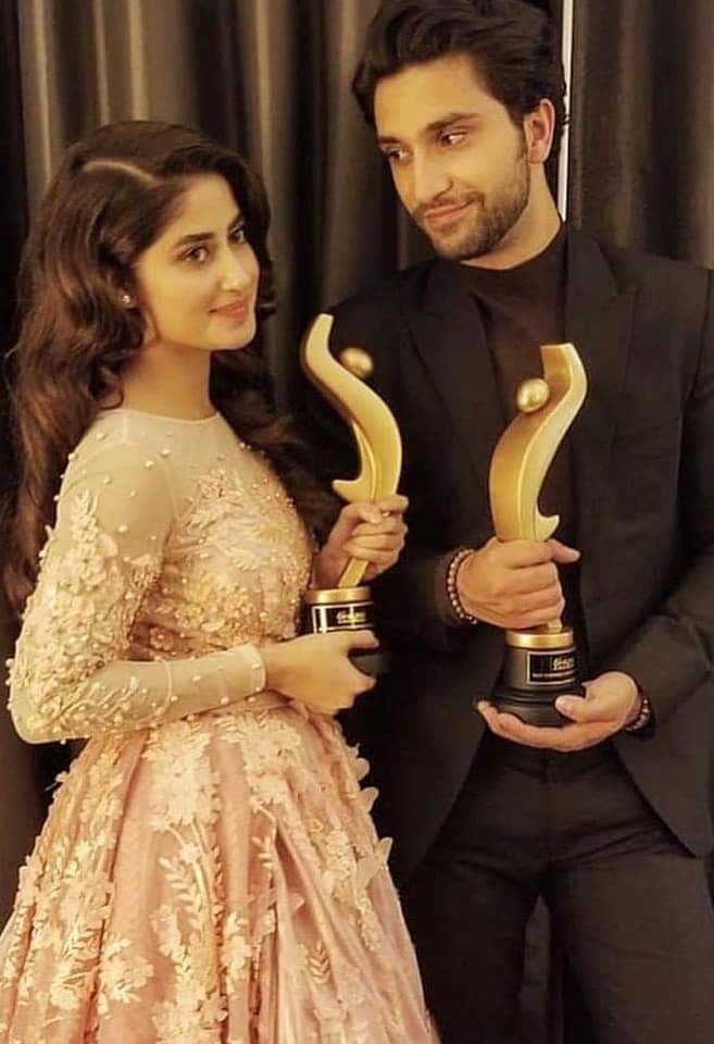 Ahad Raza Mir & Ramsha Khan's Best On-screen Pairing Award Sparks Debate