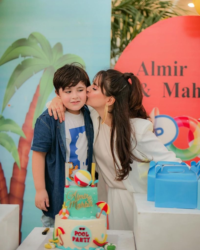 Fatima Effendi Shares Pictures from Almir & Mahbir's Pool Party