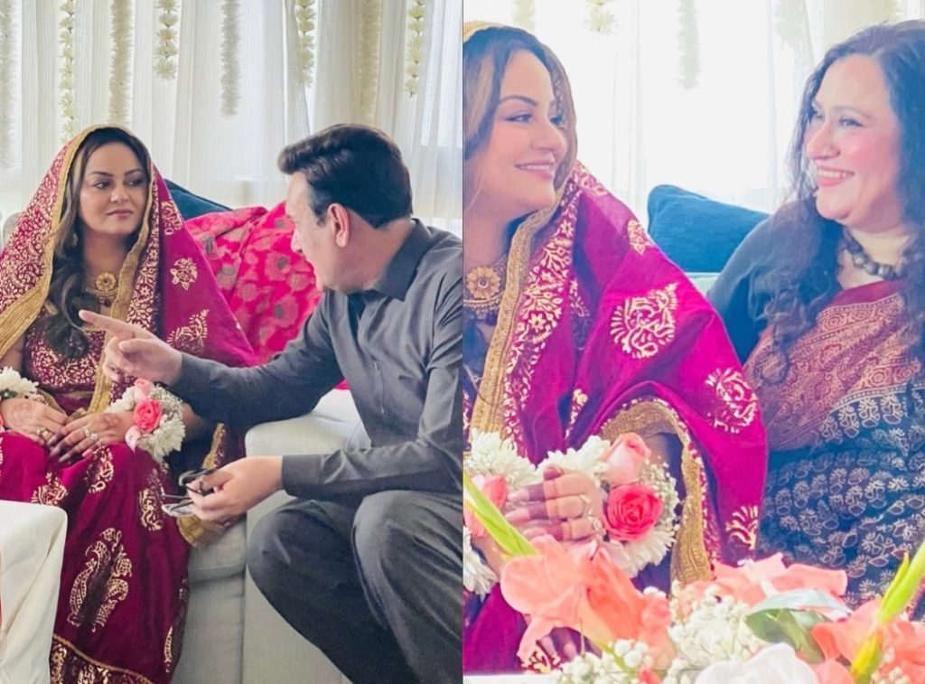 Juvaria Abbasi Shares Pictures from Nikah Day