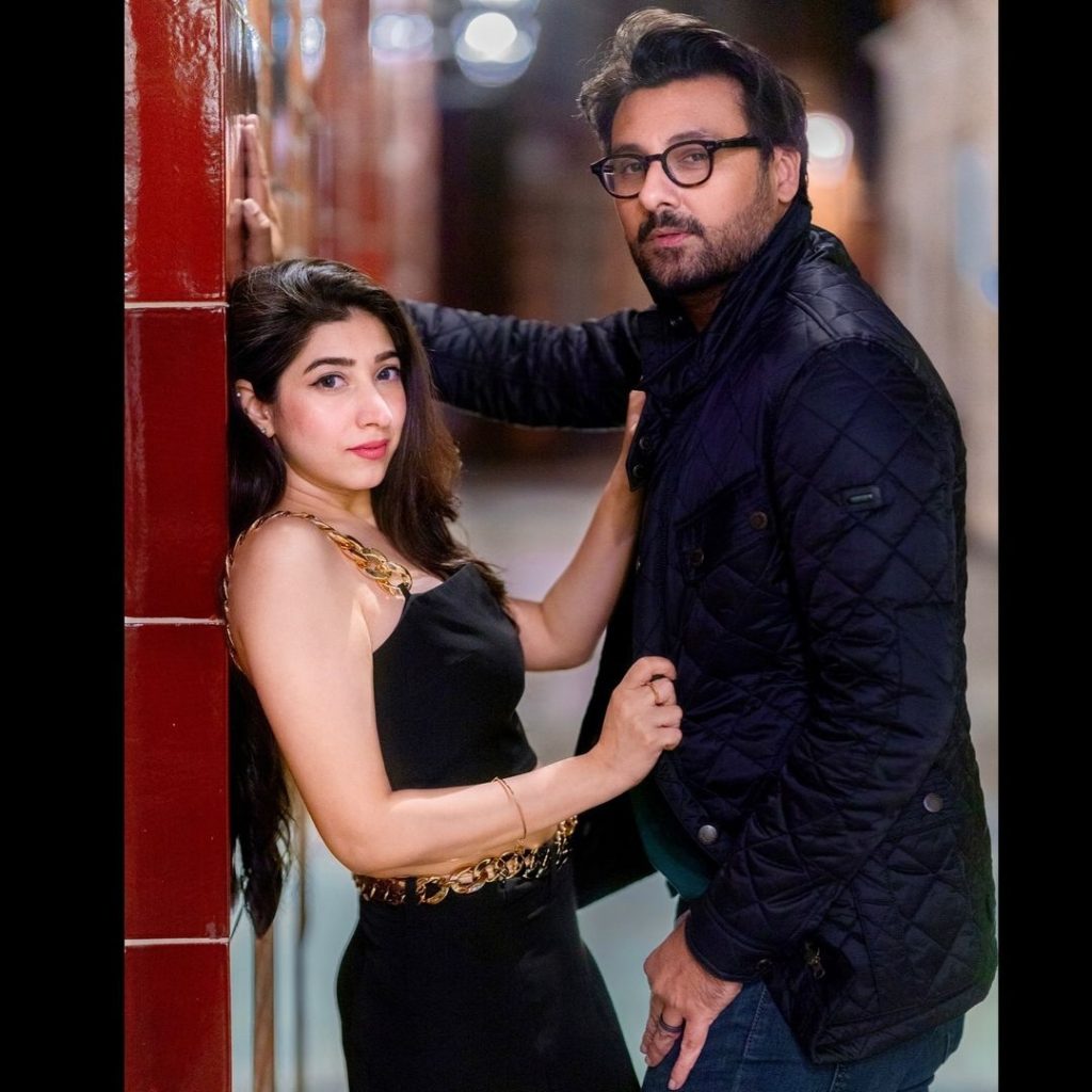 Mariyam Nafees Stylish Clicks With Husband