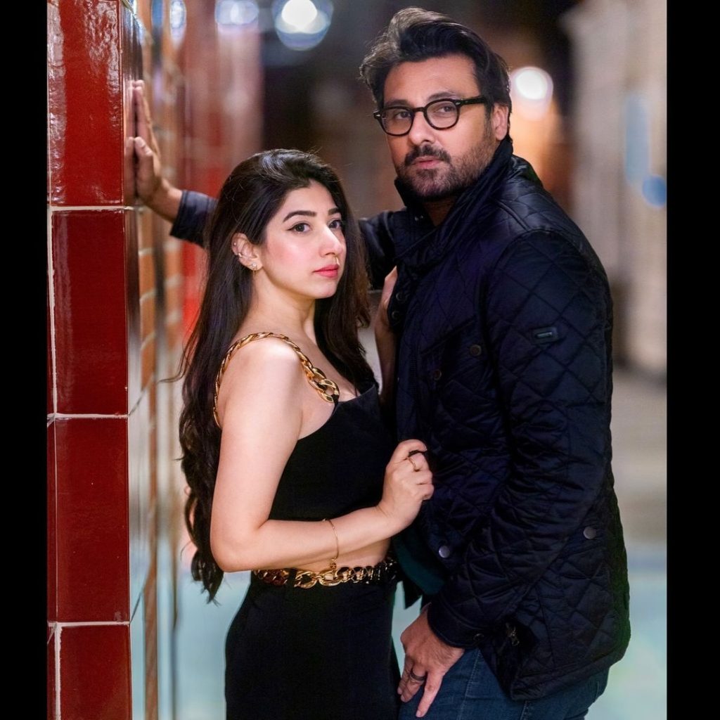 Mariyam Nafees Stylish Clicks With Husband