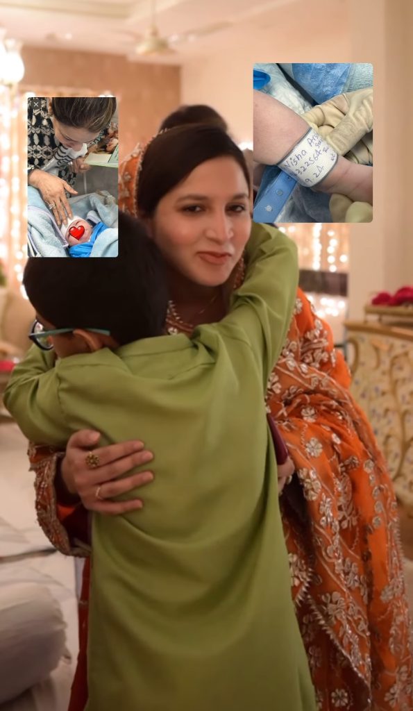 Saba Faisal Celebrates Arrival of Her Third Grandson with Heartfelt Moments