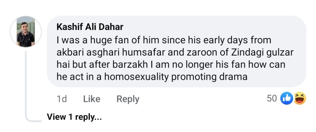 Fans Call for Continued Boycott of Fawad Khan After Barzakh