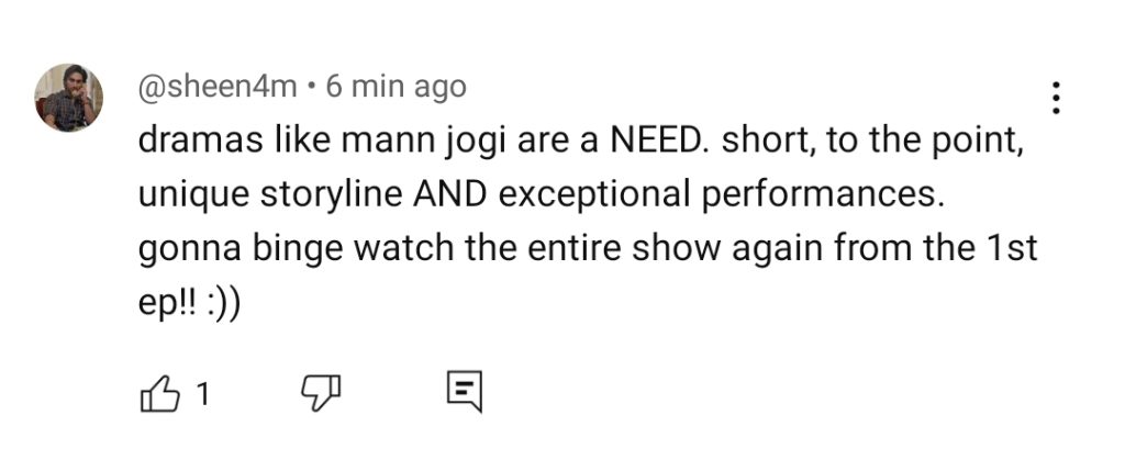 Mann Jogi Last Episode - Fans Praise The Ending Note