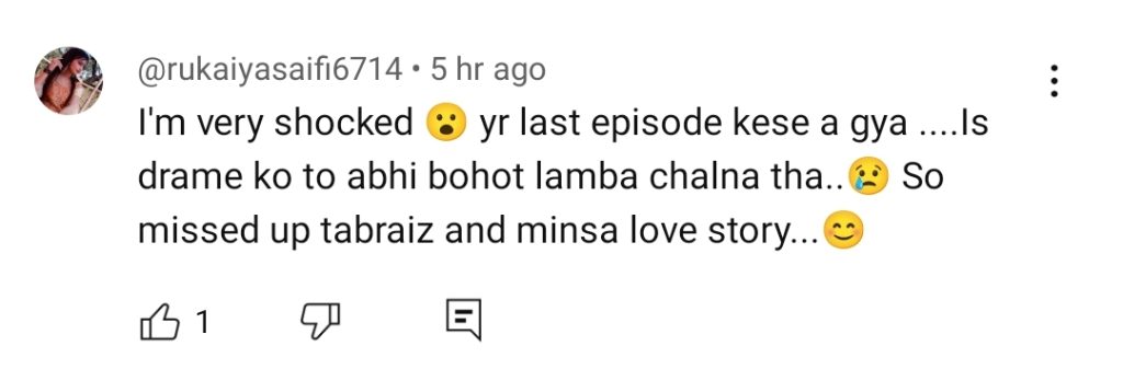 Ishq Hua Last Episode Public Reaction