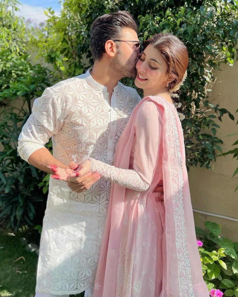 Urwa & Farhan Share Romantic Instagram Reel from Hum Awards Look