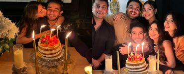 Ali Ansari Celebrates Birthday With Wife Saboor And Friends