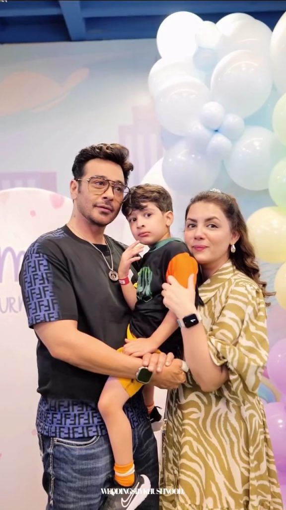 Muneeb Butt & Aiman Khan Celebrate Amal's 5th Birthday - HD Pictures