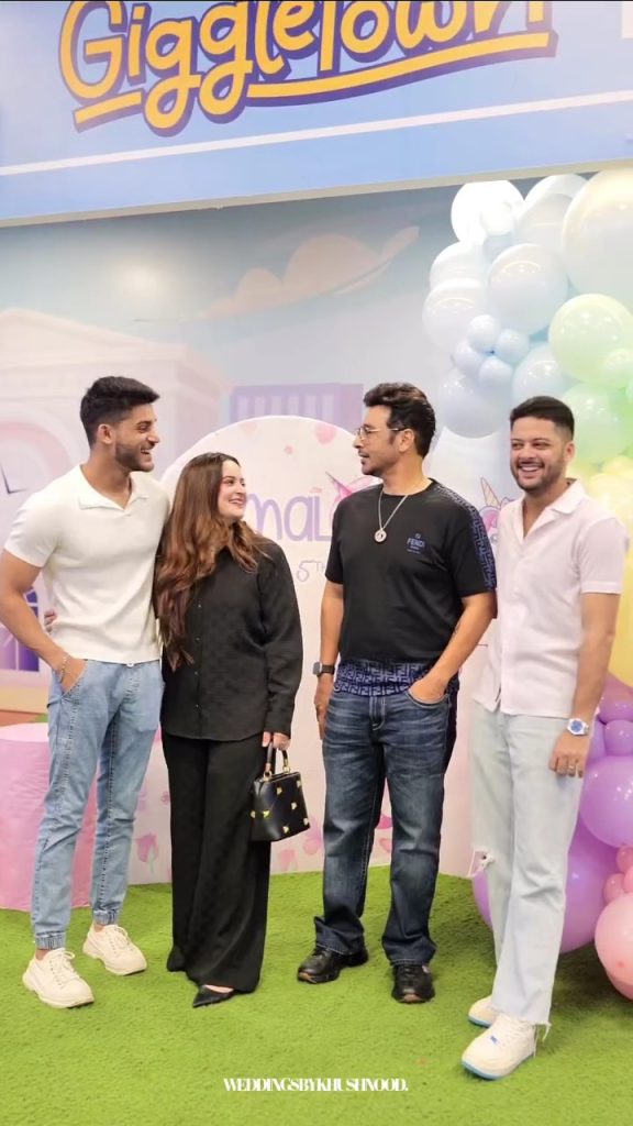 Muneeb Butt & Aiman Khan Celebrate Amal's 5th Birthday - HD Pictures