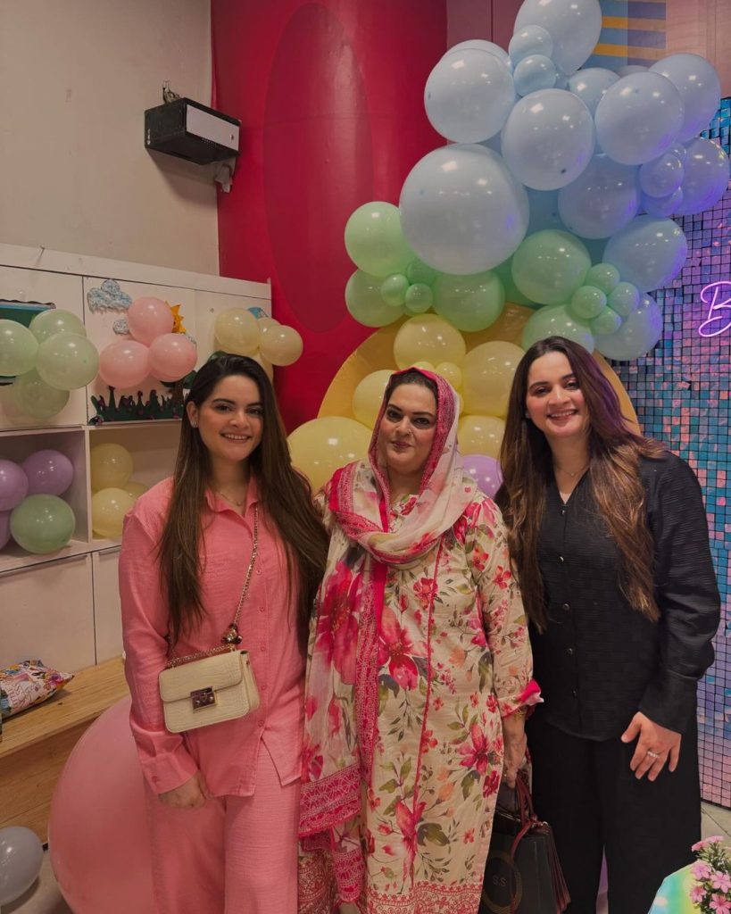 Muneeb Butt & Aiman Khan Celebrate Amal's 5th Birthday - HD Pictures