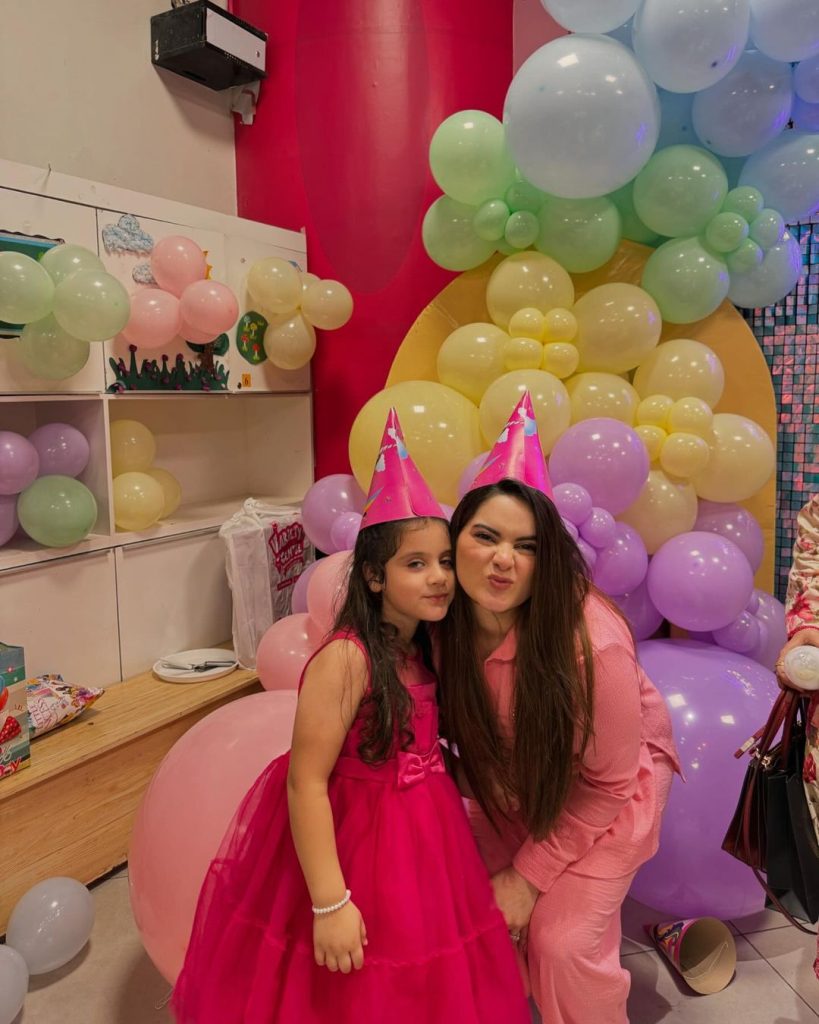 Muneeb Butt & Aiman Khan Celebrate Amal's 5th Birthday - HD Pictures