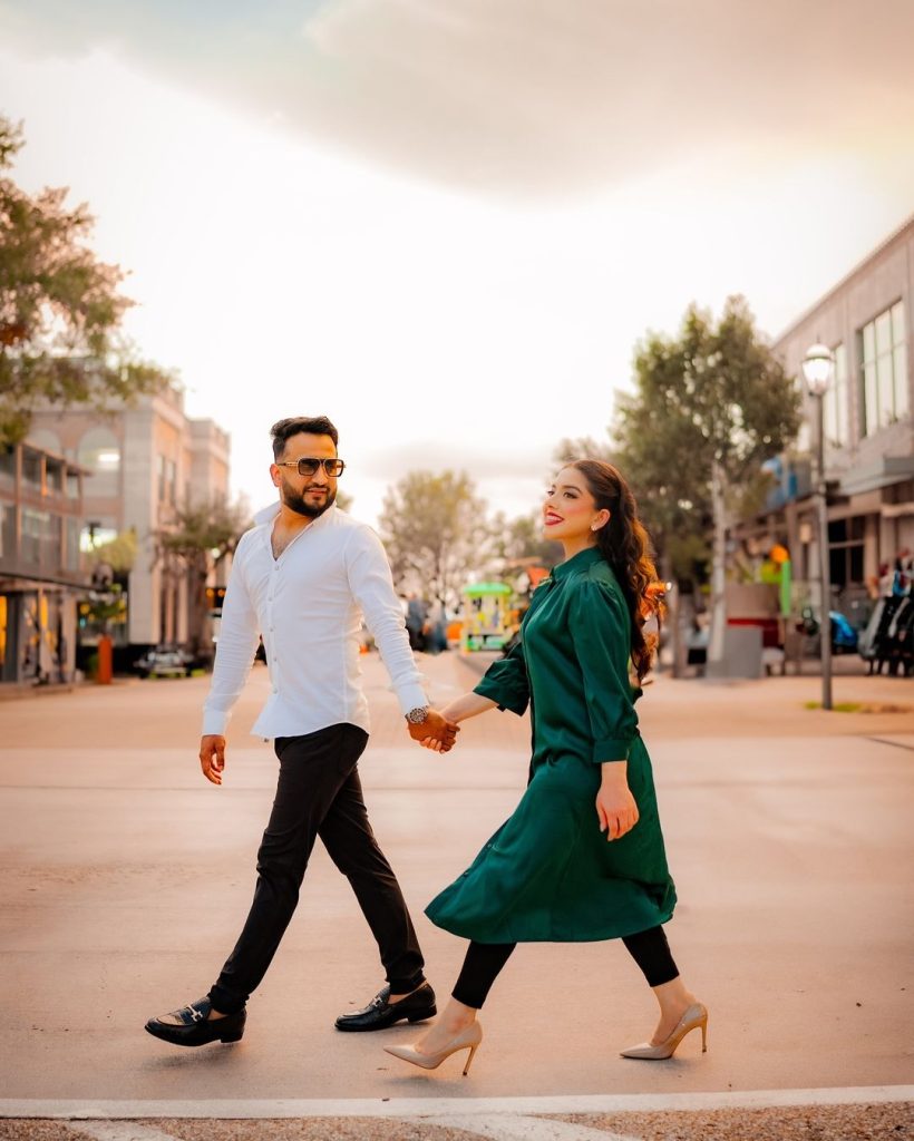 Arisha Razi Khan Vacations In The USA With Her Husband