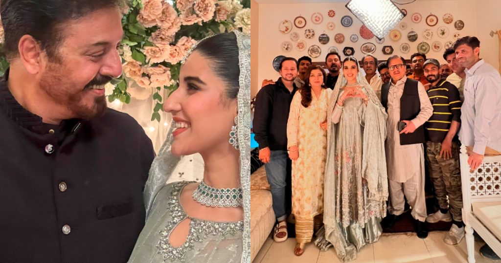 Hareem Farooq Shares Wedding Sequence BTS From Bismil