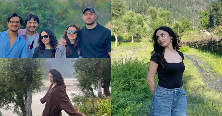 Mehar Bano Enjoys Her Time Off With Friends In Hopar Valley Nagar Pakistan