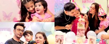 Muneeb Butt & Aiman Khan Celebrate Amal's 5th Birthday - HD Pictures