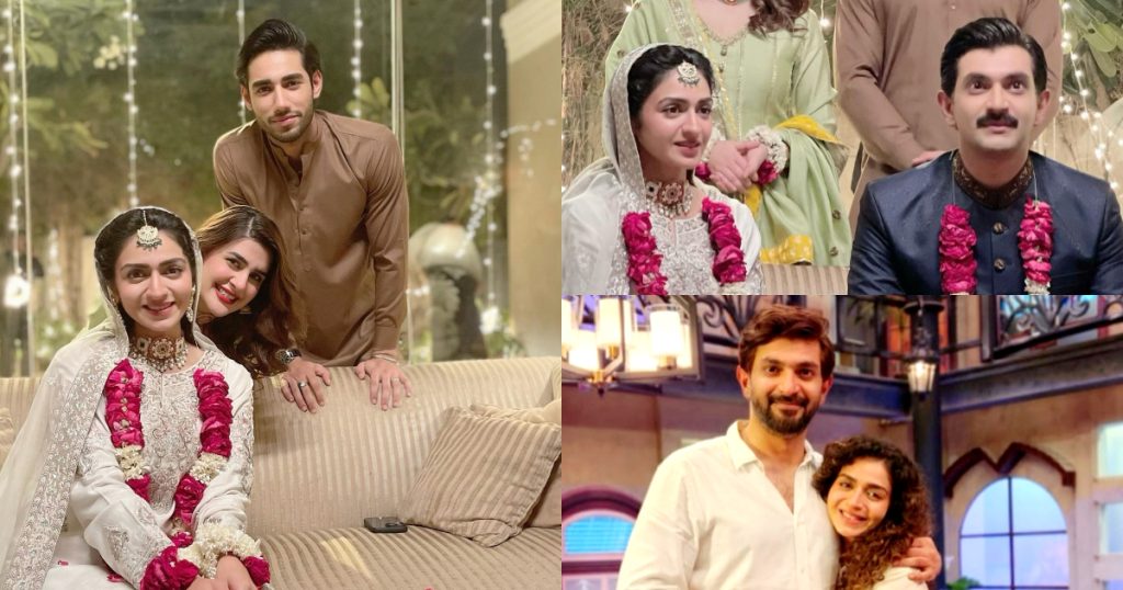 Sumbul & Kumail's Nikkah BTS Pictures From Noor Jahan