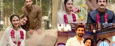 Sumbul & Kumail's Nikkah BTS Pictures From Noor Jahan